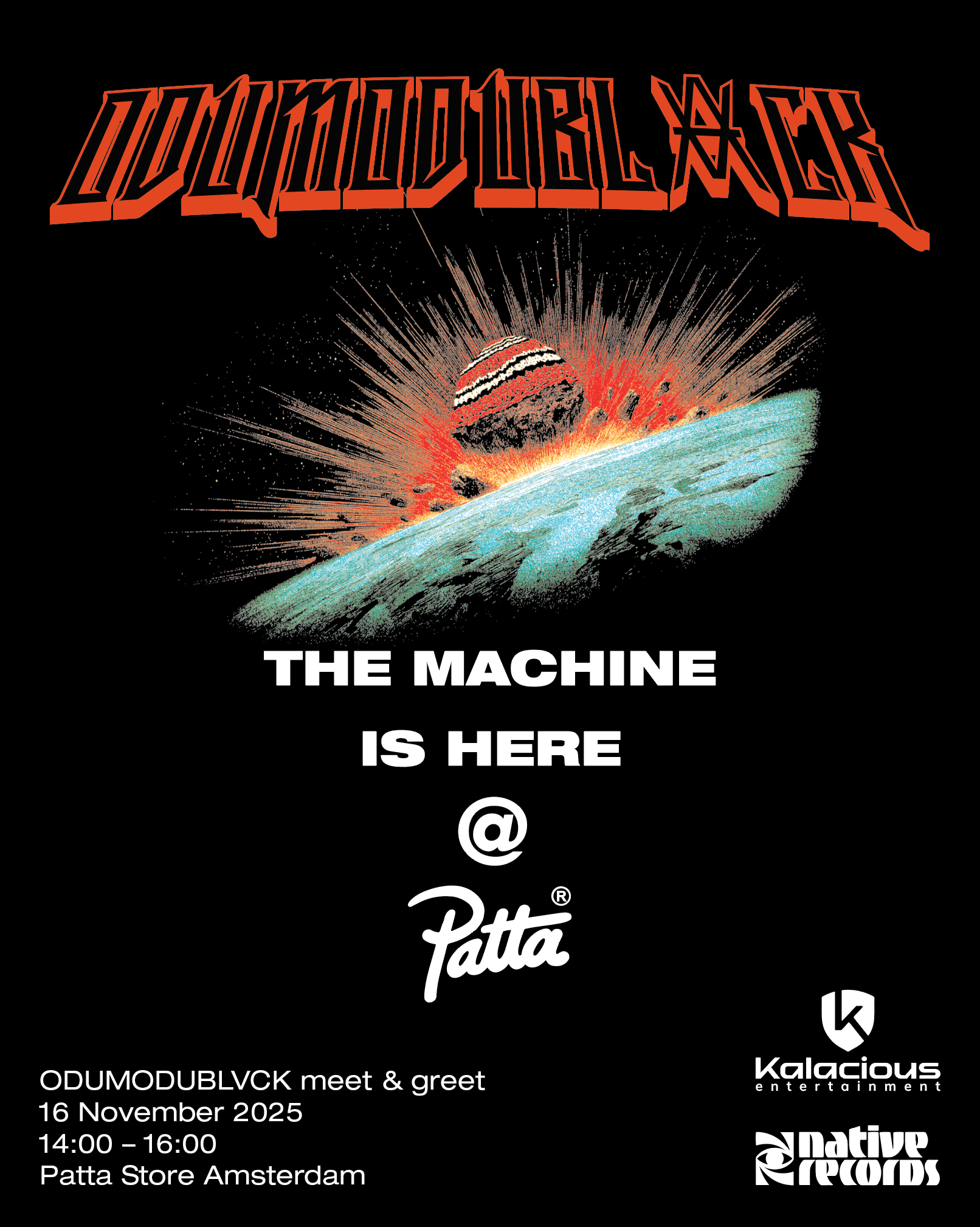 ODUMODUBLVCK at Patta Amsterdam