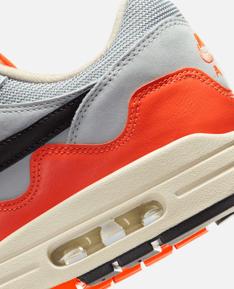 Patta x Nike Air Max 1 (Hyper Crimson/Black-Pure Platinum)