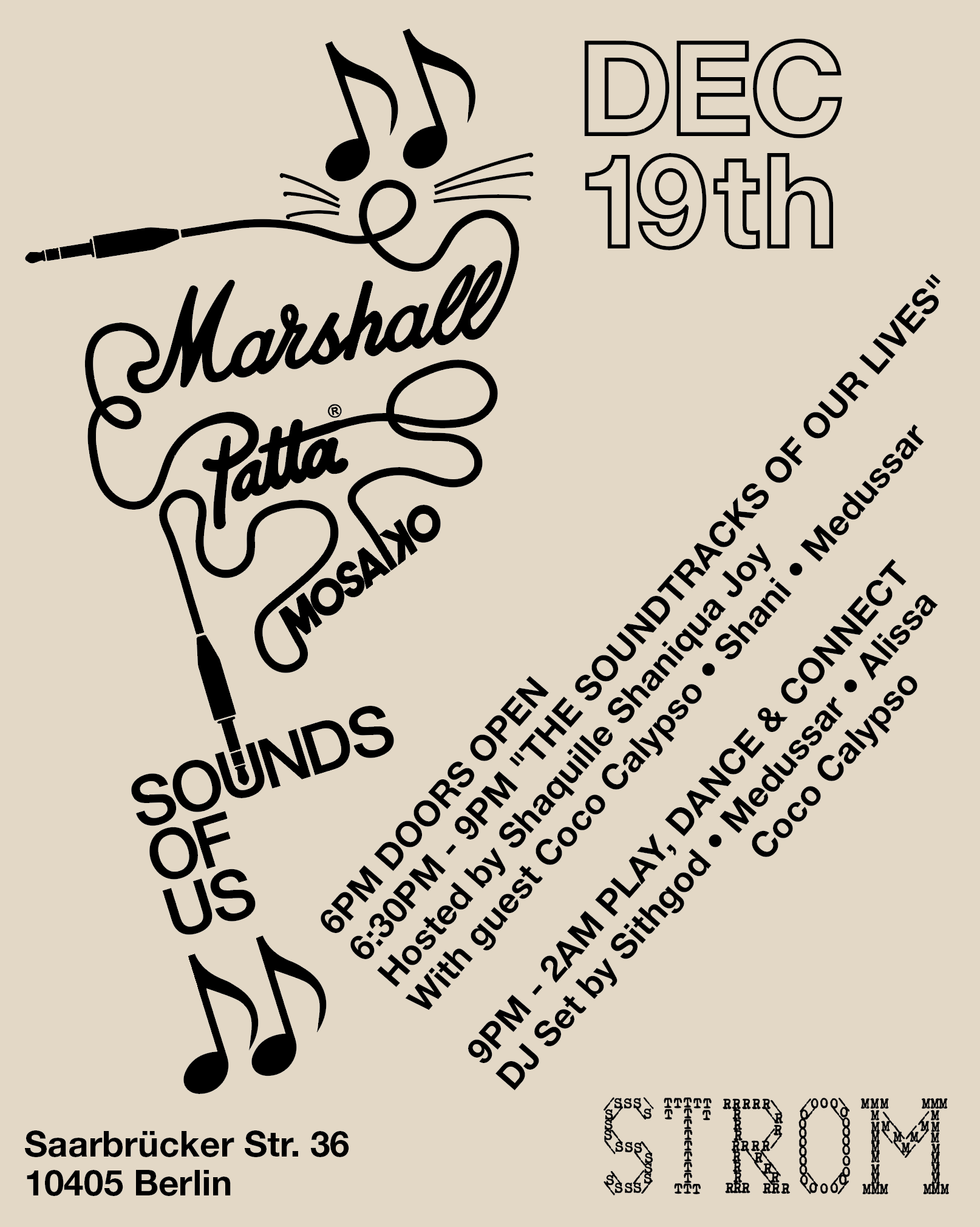 Patta x Marshall x Mosaiko - Sounds of Us