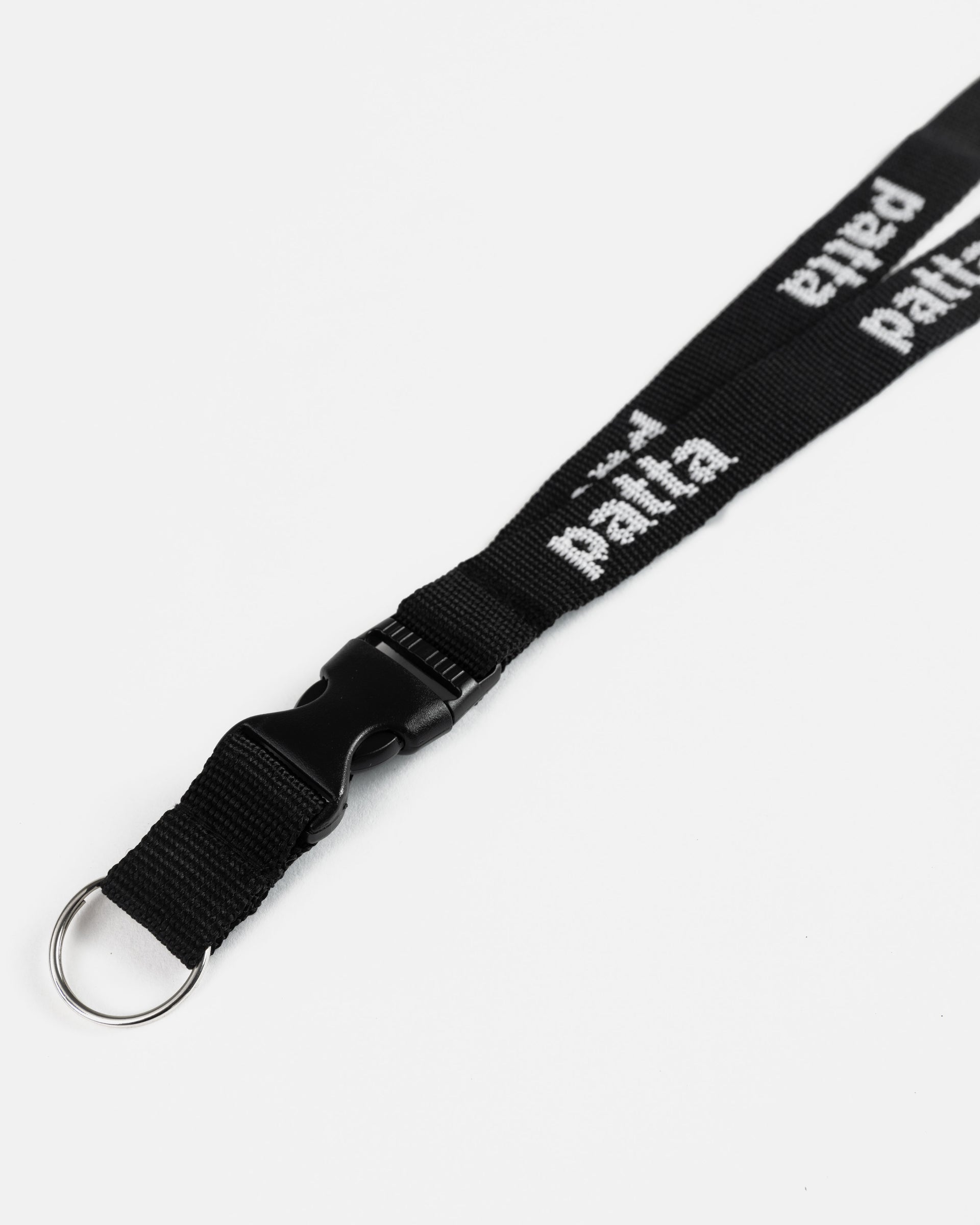 Patta Jacquard Lanyard (Black)