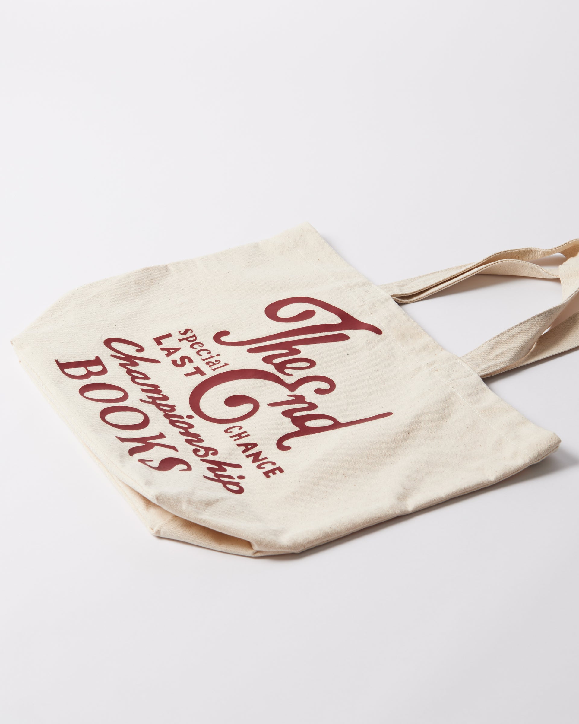 byParra Last Chance Books Tote Bag (Off White)