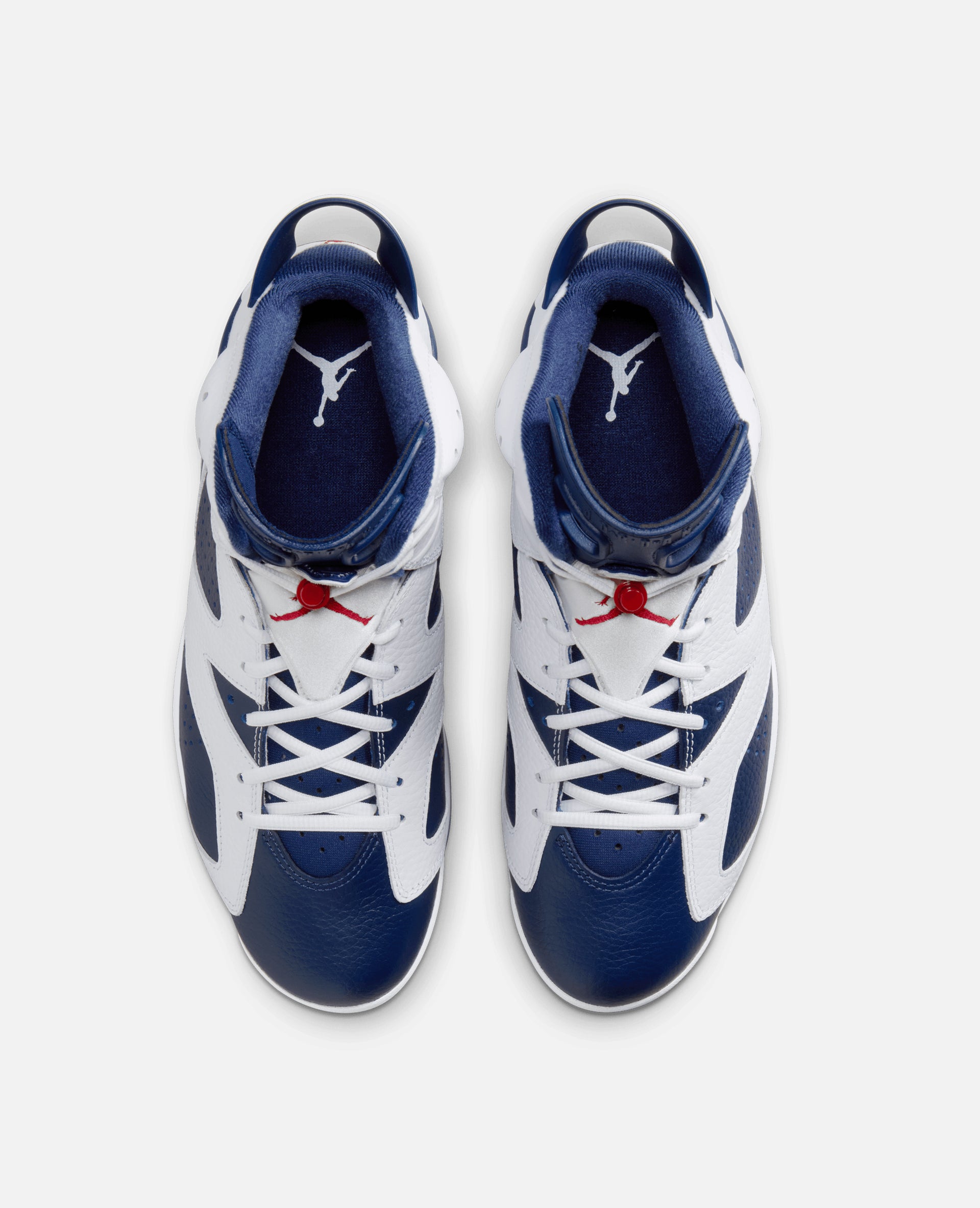 Air Jordan 6 Retro (White/Varsity Red-Midnight Navy)