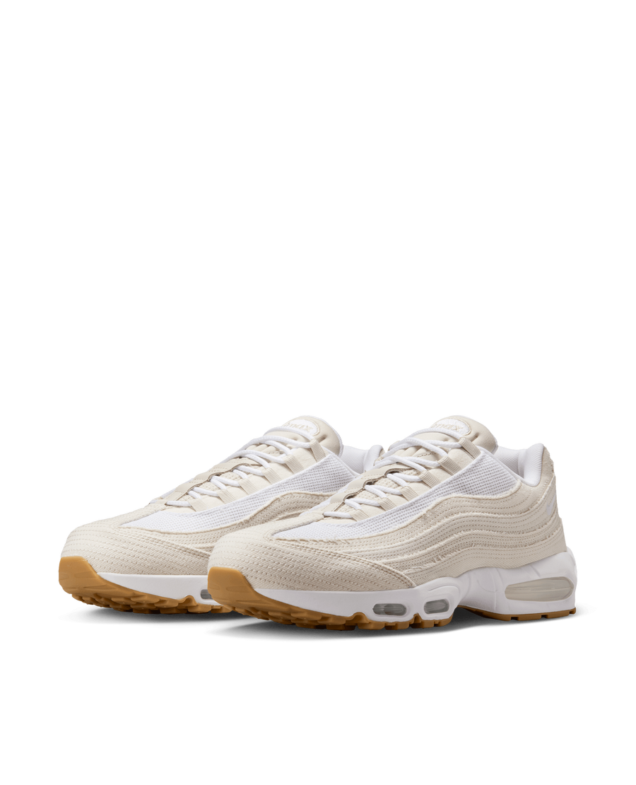 Nike Air Max 95 OG (LT Orewood BRN/White-Gym Red)