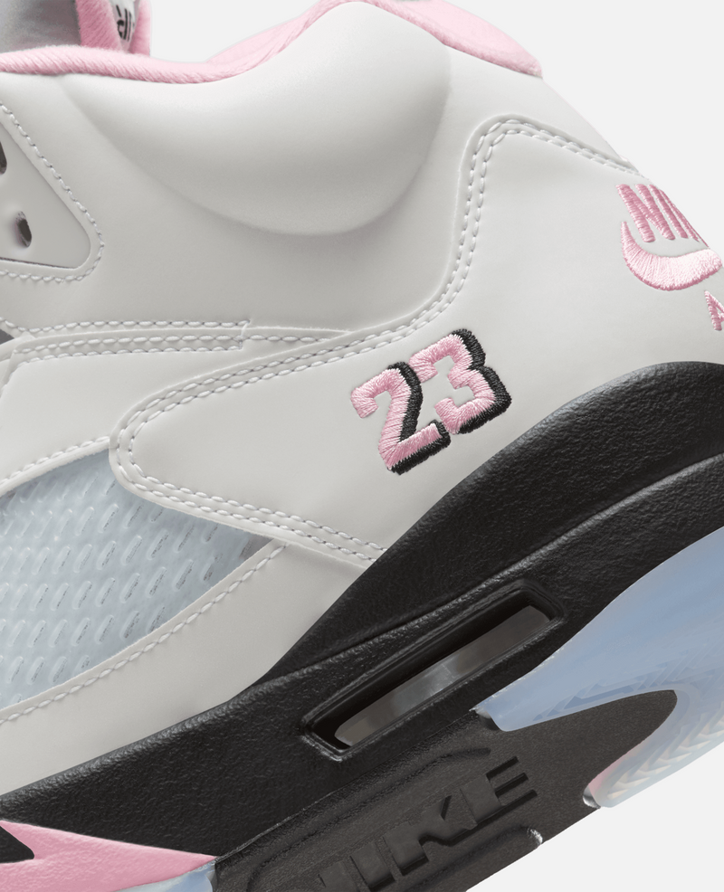 Nike Air Jordan 5 Retro "Medium Soft Pink" (White/Med Soft Pink-Black)