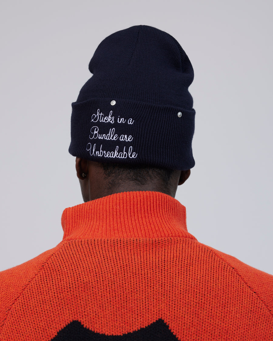 Patta x Carhartt Watch Hat (Dark Navy)