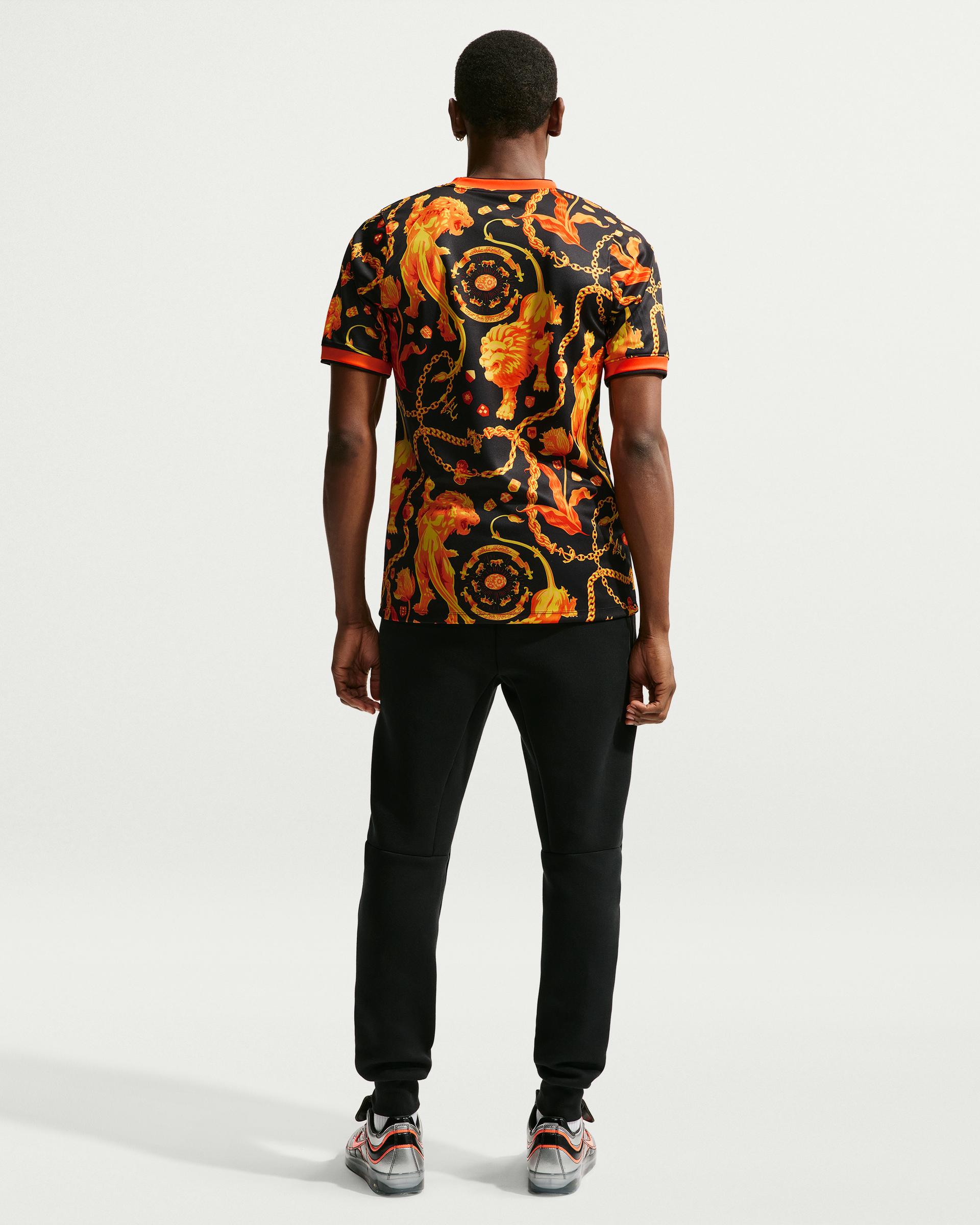 Patta x Nike KNVB Pre-Match Jersey (Black/Orange)