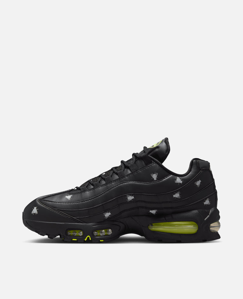 Nike Air Max 95 Premium (Black/Neon Yellow-Black-MTLC Dark Grey)