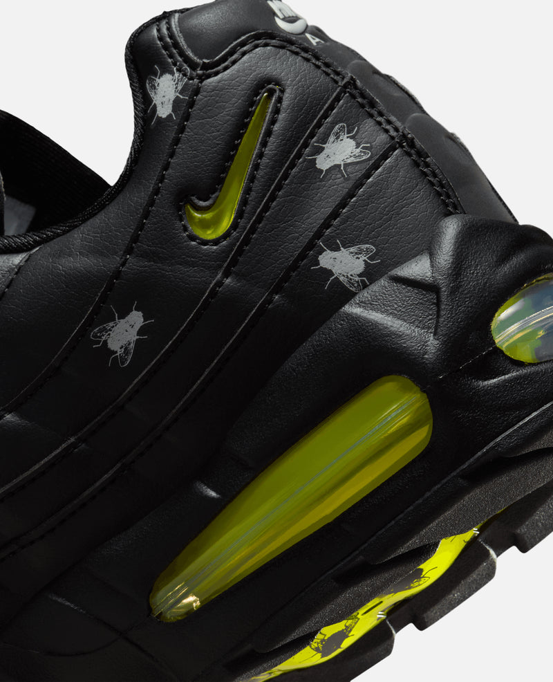 Nike Air Max 95 Premium (Black/Neon Yellow-Black-MTLC Dark Grey)