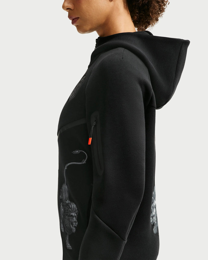 Patta x Nike KNVB Tech Fleece Zip-Hoodie (Black/White)