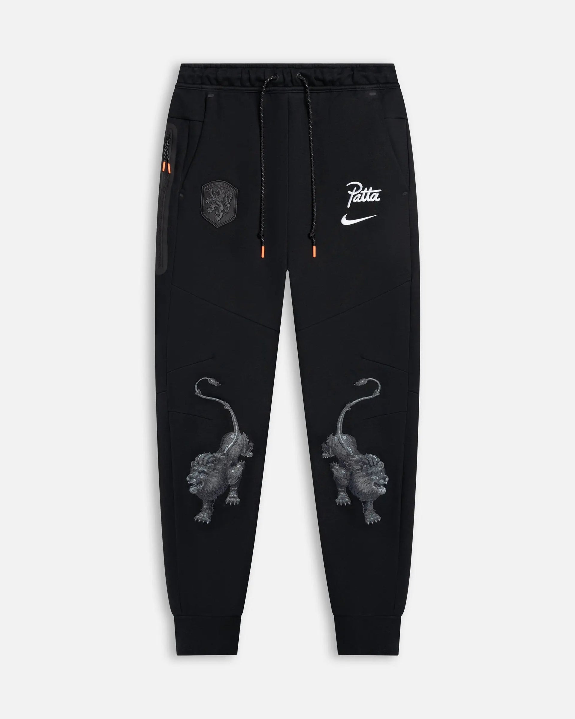 Patta x Nike KNVB Tech Fleece Jogger (Black/White)