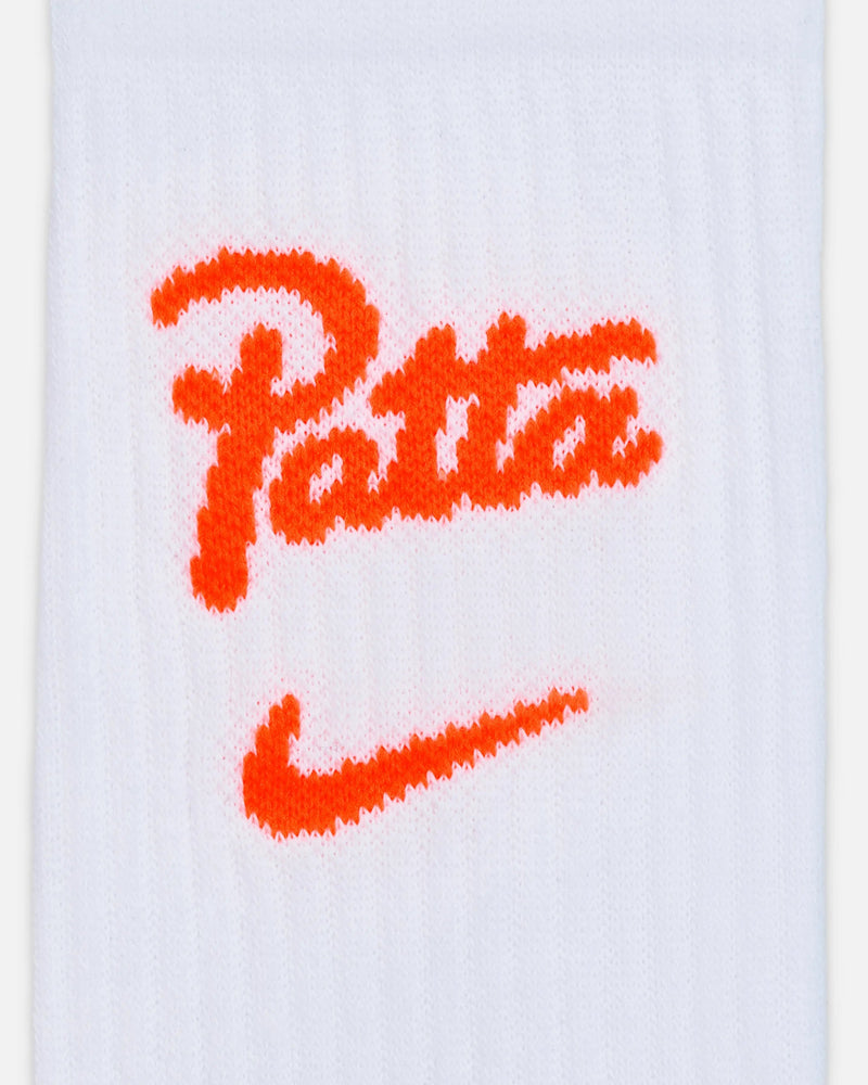 Patta x Nike KNVB Crew Socks 2-pack (White-Hyper Crimson/Hyper Crimson-White)