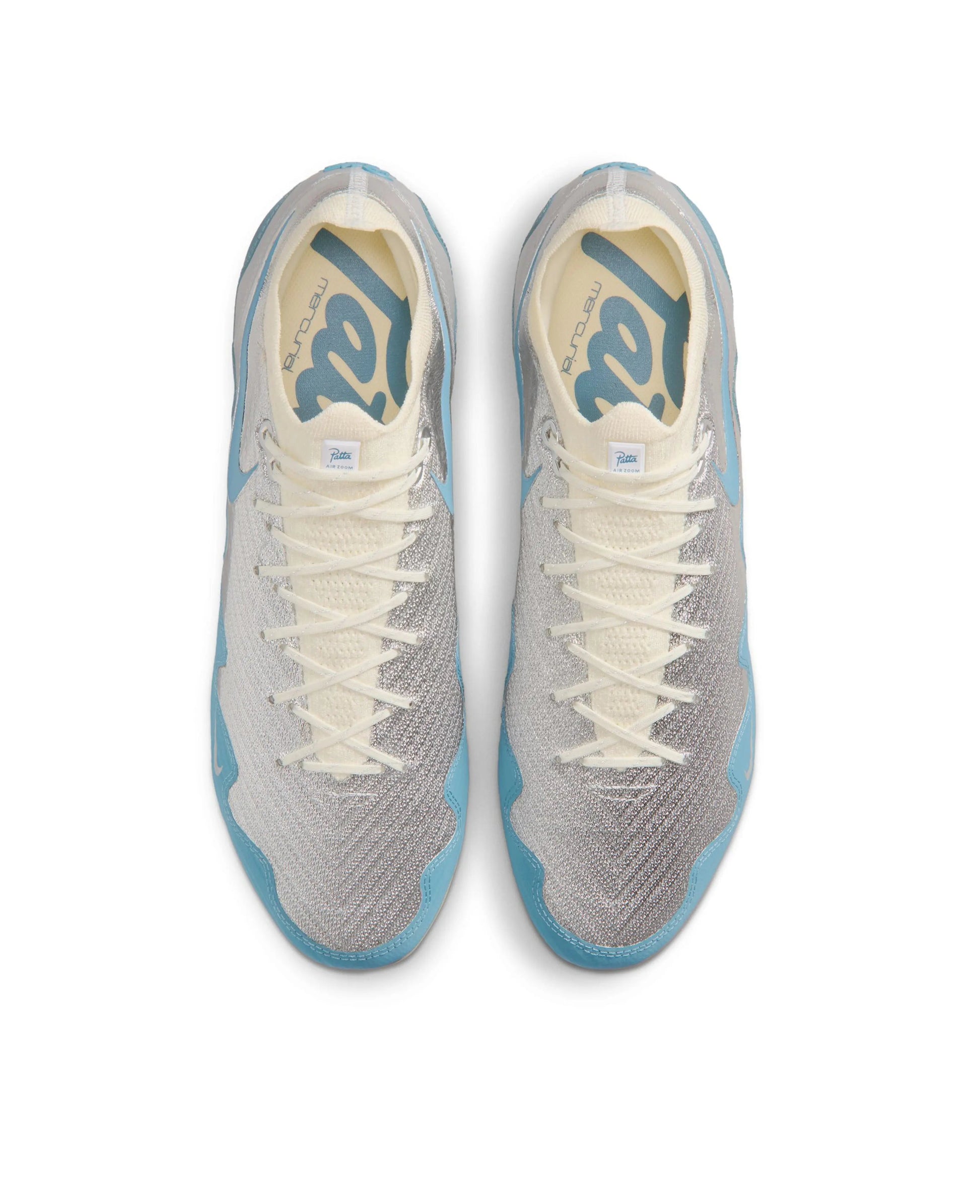 Patta x Nike Zoom Vapor 16 Elite (Chrome/Noise Aqua-White)