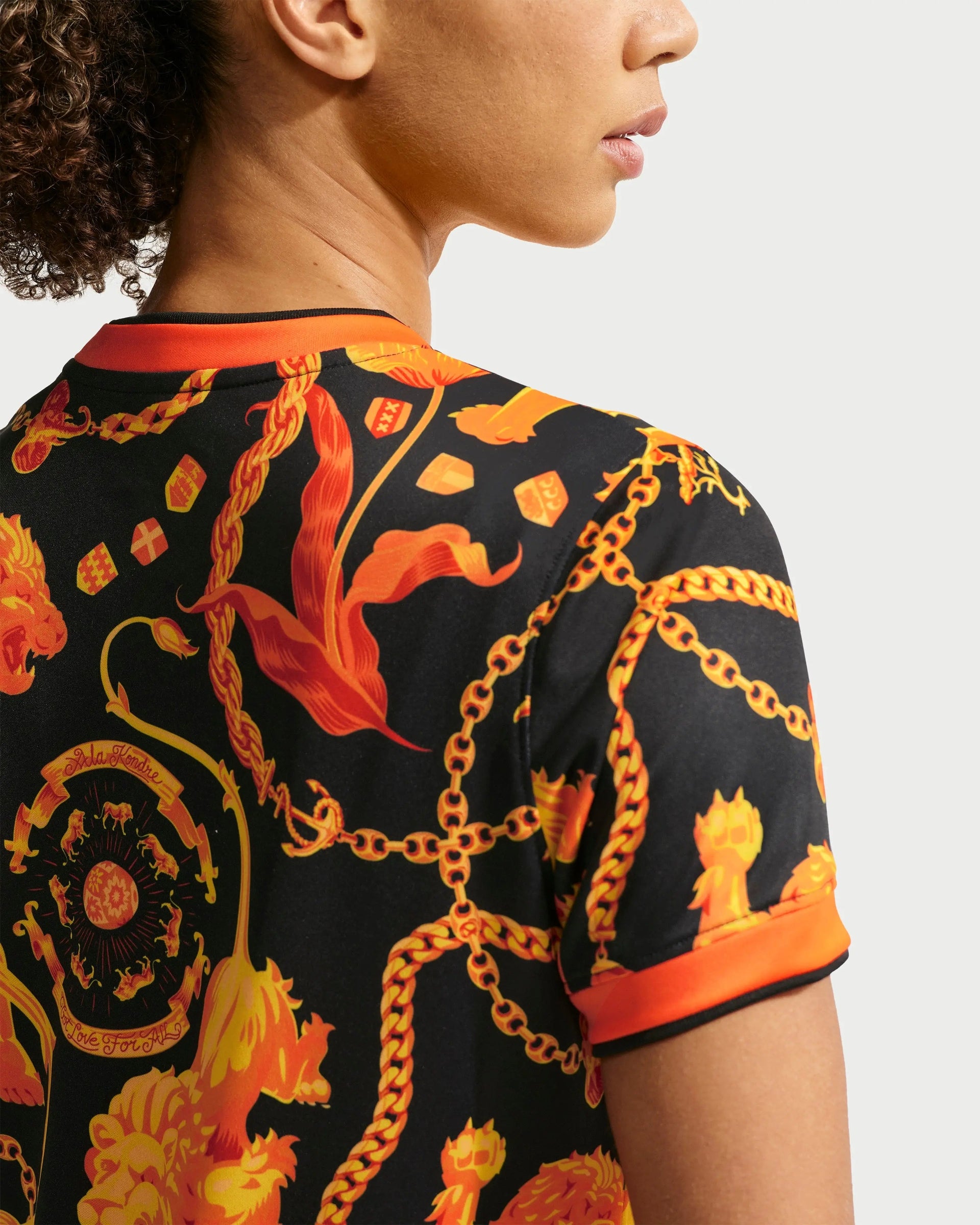 Patta x Nike KNVB Pre-Match Jersey WMNS (Black/Orange)