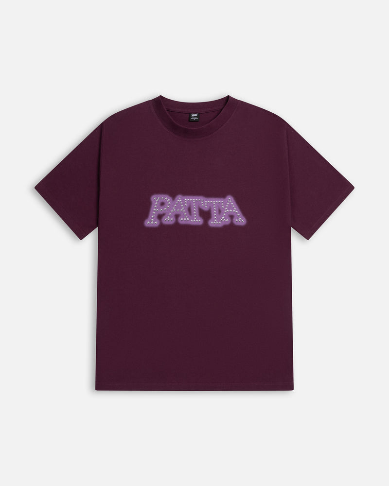 Patta Studs T-Shirt (Potent Purple)