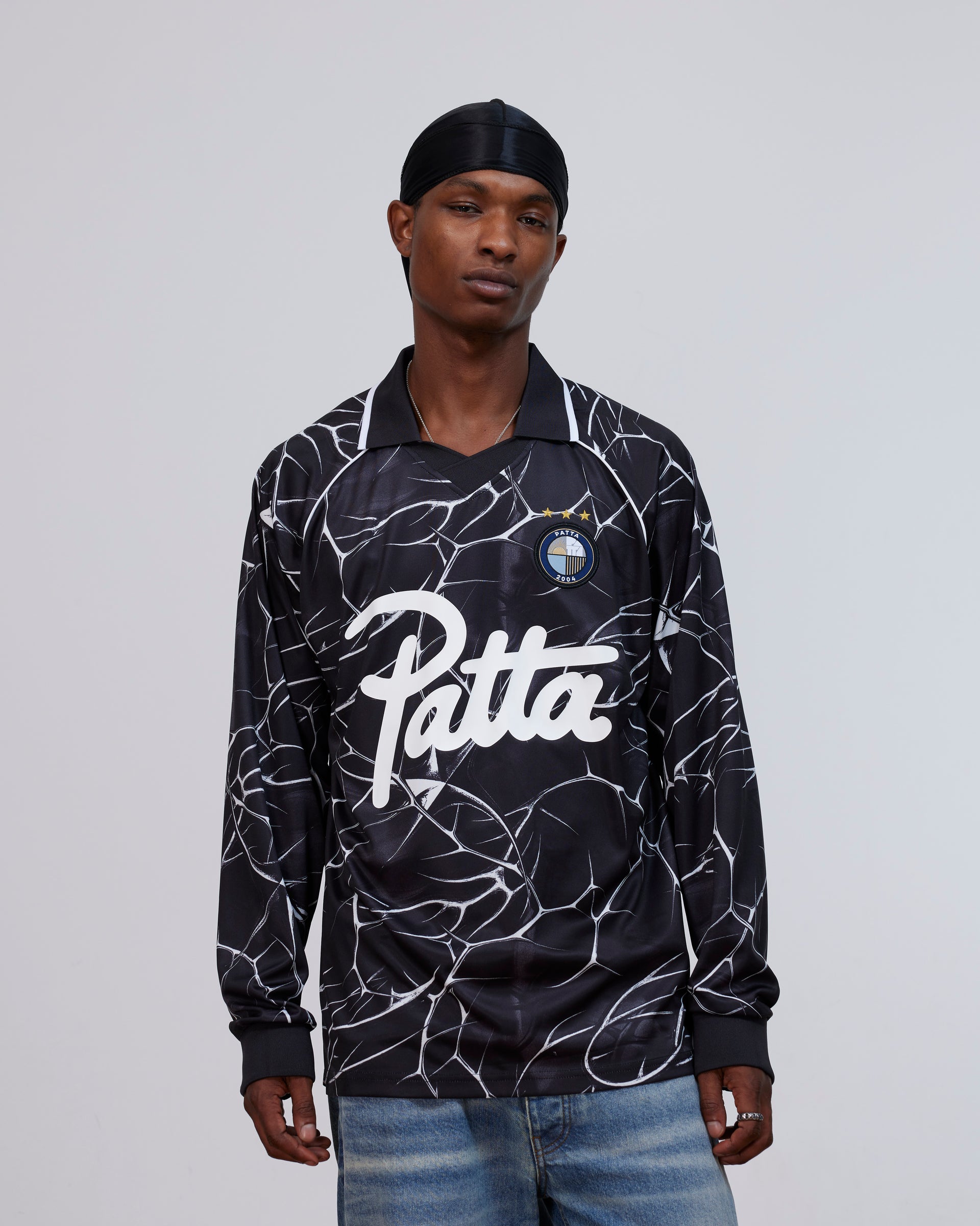 Patta Thorns Longsleeve Football Jersey (Moonless Night)