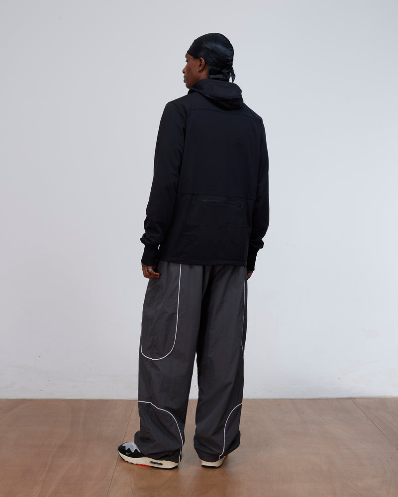 Patta Technical Hooded Sweater (Black)