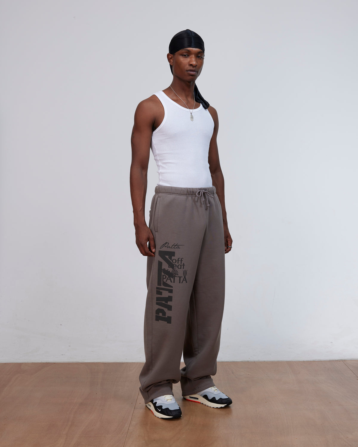 Patta Off Beat Straight Leg Jogging Pants (Brushed Nickel)