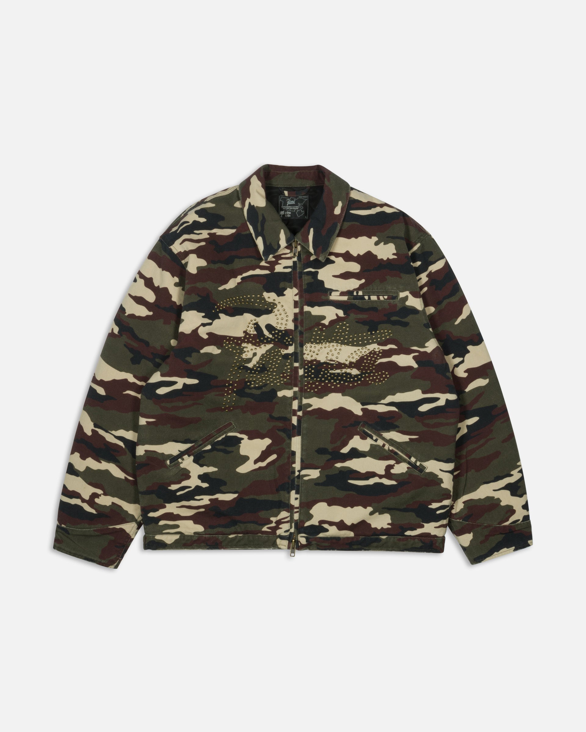 Patta Camo Canvas Workwear Jacket (Mojave Dessert)