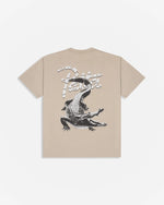Patta Croco T-shirt (Oatmeal)