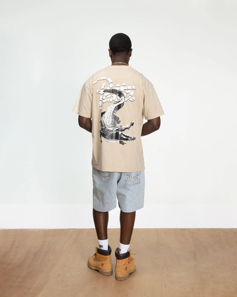 Patta Croco T-shirt (Oatmeal)