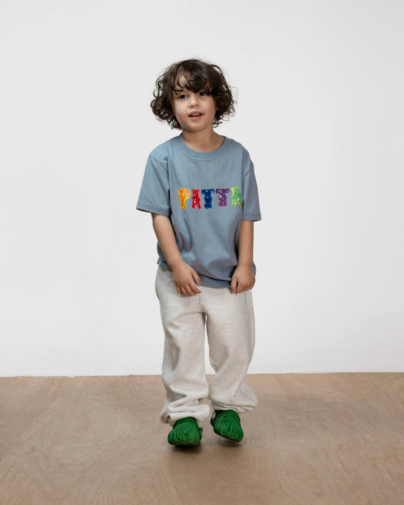 Patta Gummi Kids T-Shirt (Dusty Blue)