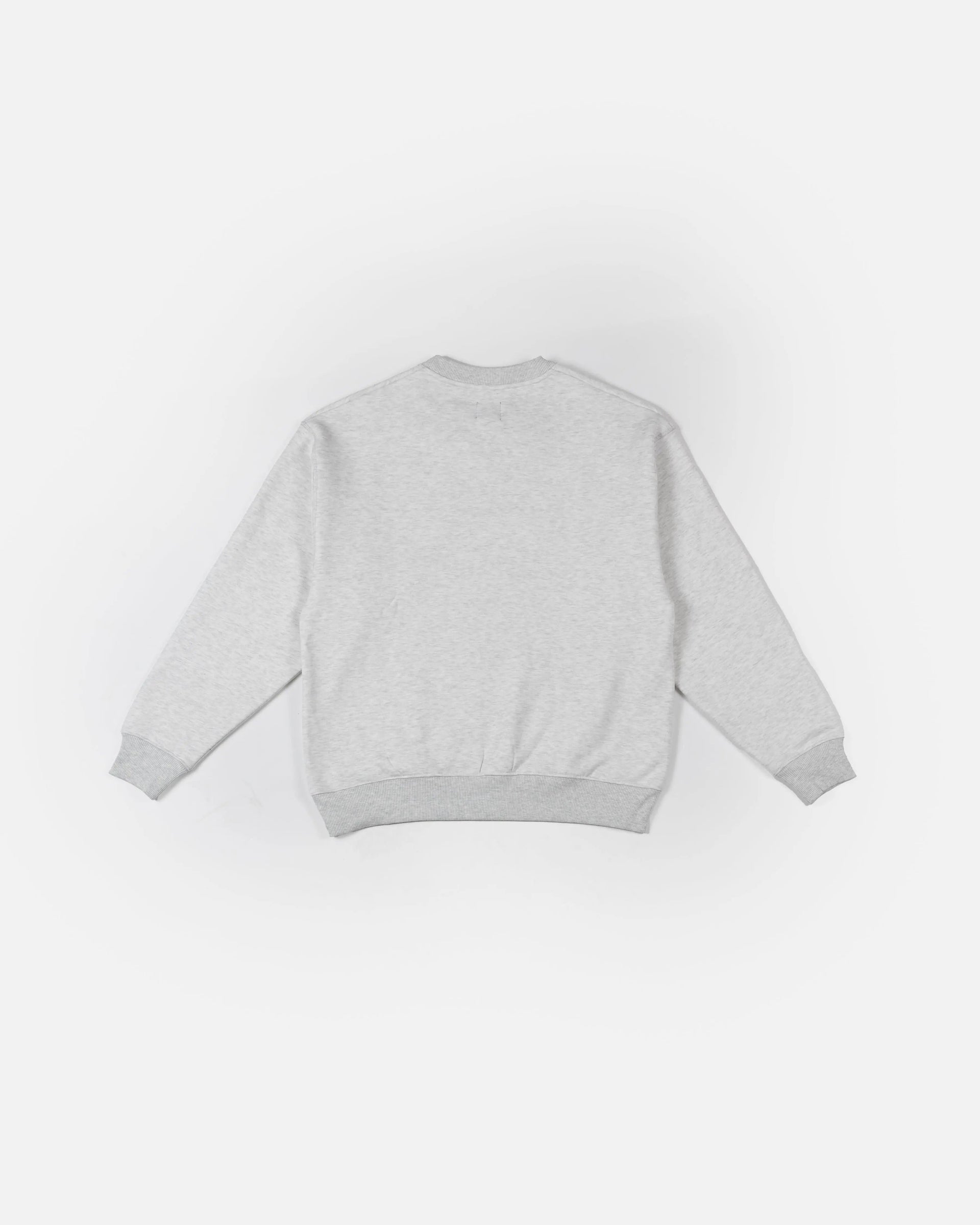 Patta Arc Logo Crewneck Sweater (Light Melange Grey)