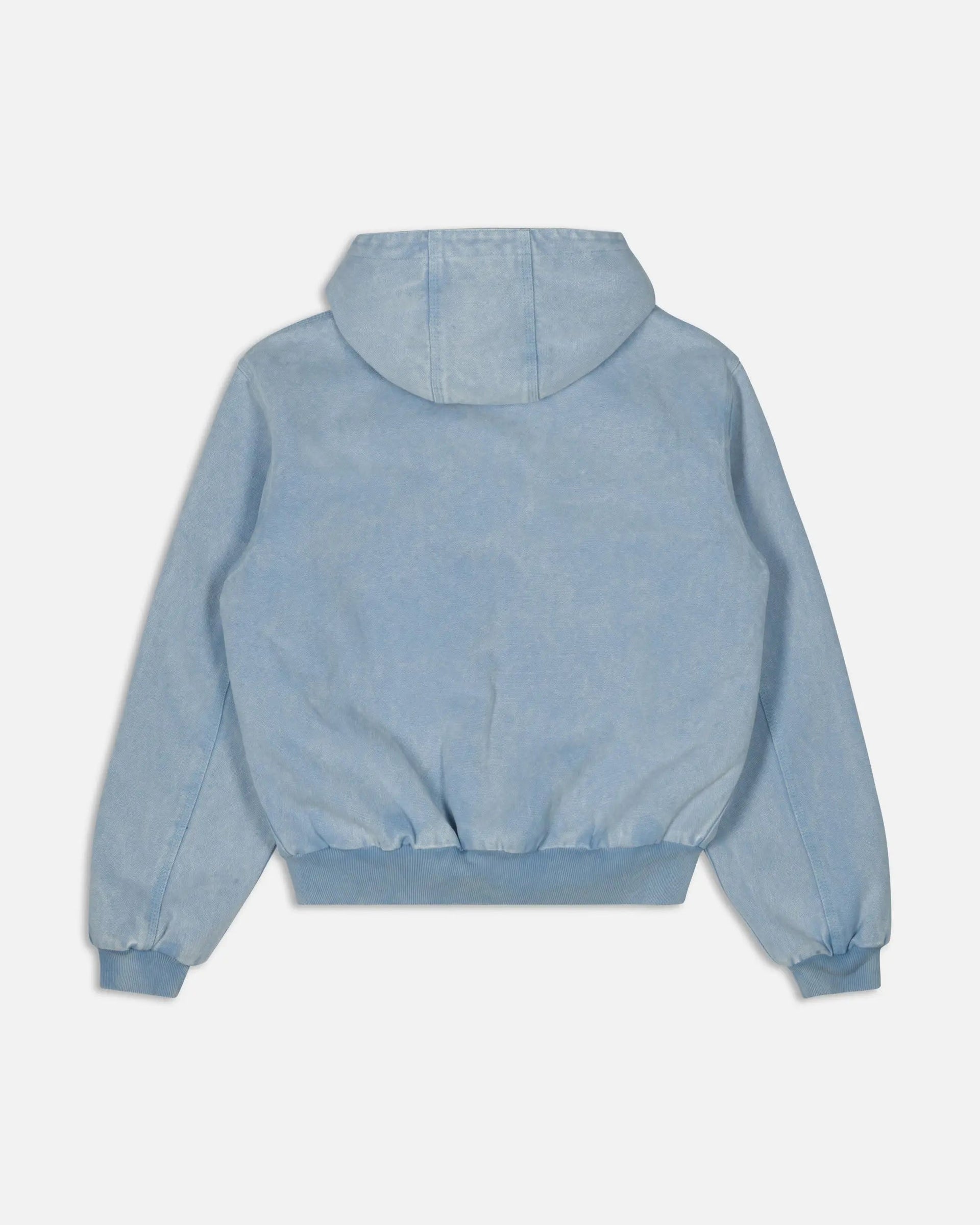 Patta Peace Canvas Hooded Jacket (Light Blue Denim)