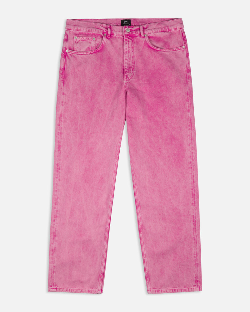 Patta Acid Wash Fuchsia Purple Denim Pants (Fuchsia Purple)