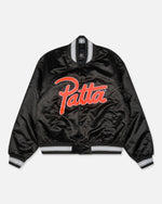 Patta Classic Satin Bomber Jacket (Black)