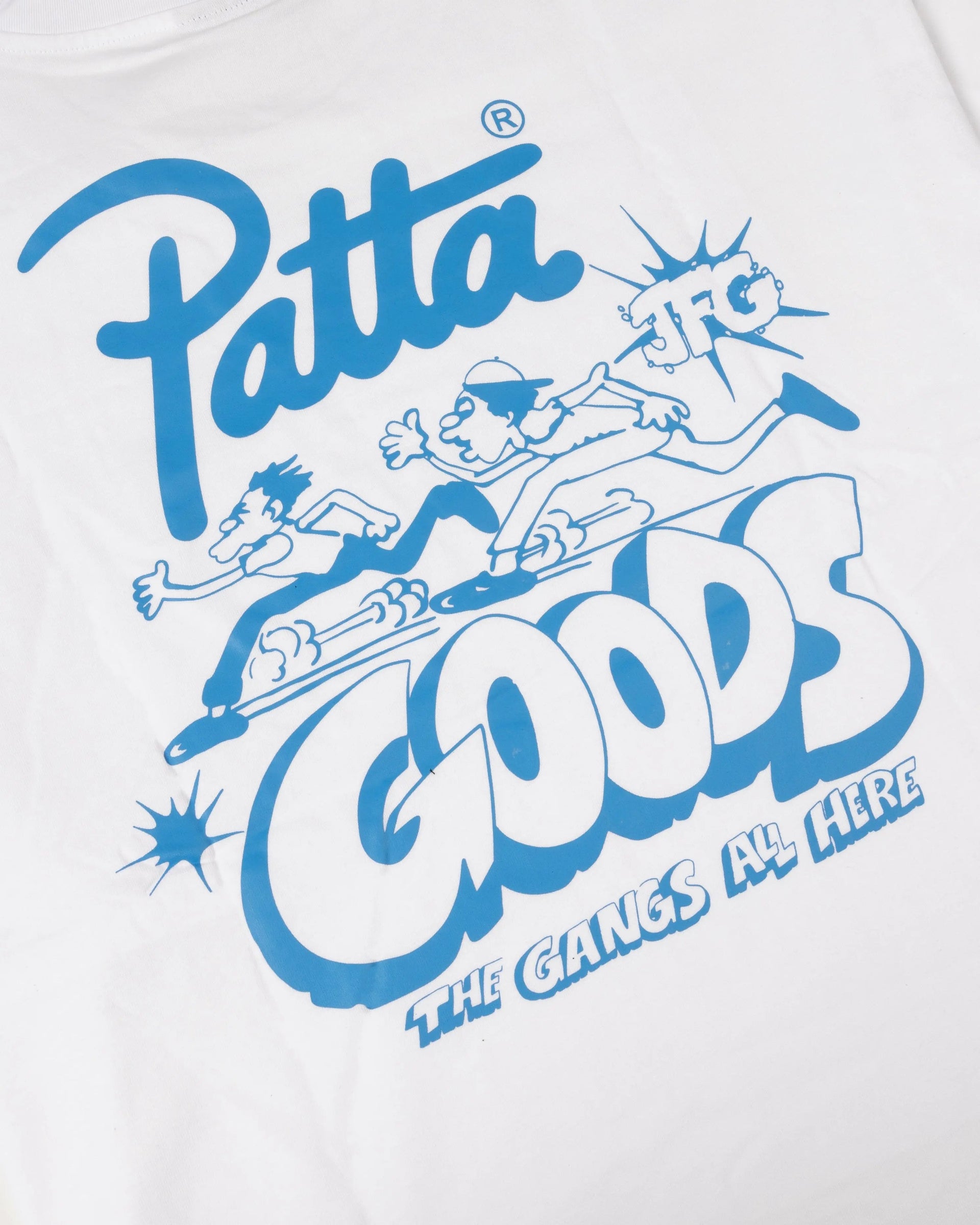 Patta x Joe Freshgoods Gangs All Here T-Shirt (White)