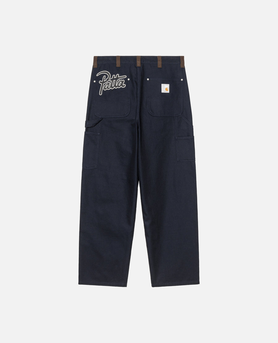 Patta x Carhartt OG Double Knee Pant (Dark Navy)