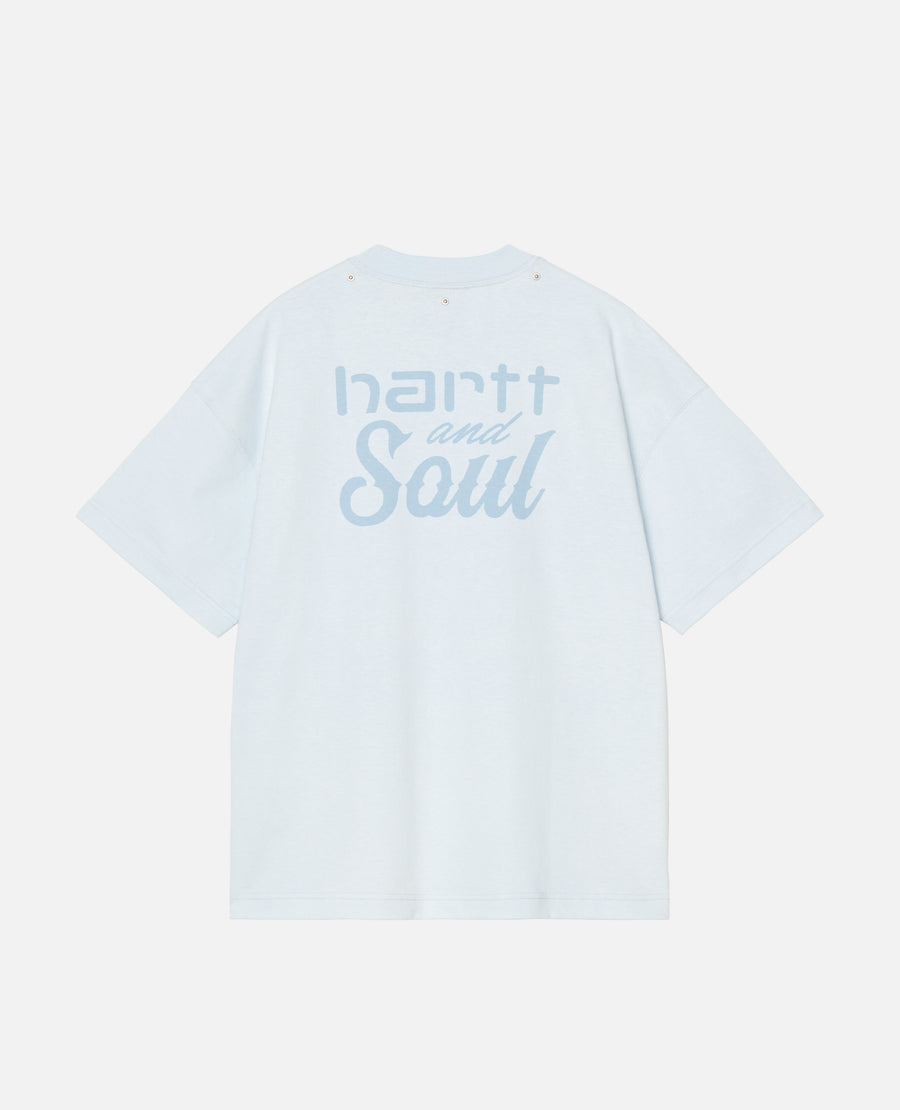 Patta x Carhartt Hartt And Soul T-Shirt (Light Blue)